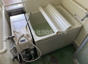 【ご入居時のお風呂の設置】風呂釜＆浴槽の新規取り付け工事【県営住宅 in 藤沢市】
