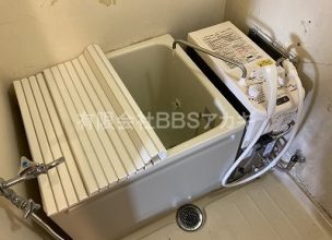 【警察公舎】風呂釜＆浴槽の新規取り付け工事【横須賀市追浜本町】