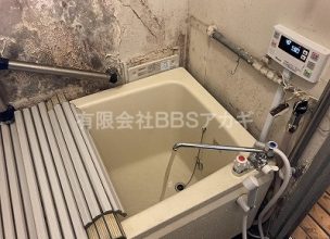 【壁貫通型給湯器の交換】ホールインワン風呂釜の交換工事【都営住宅 in 東京都三鷹市】