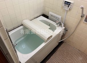 【団地用給湯器交換】壁貫通型給湯器のお取り替え工事【公営住宅 in 横浜市南区】