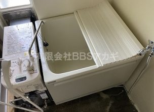 団地用お風呂セットの新規取り付け工事【県営住宅 in 相模原市中央区】