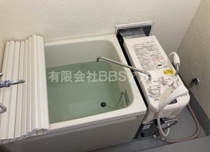 団地用ガス釜＆湯船セットの新規取り付け工事【県営住宅 in 相模原市中央区】