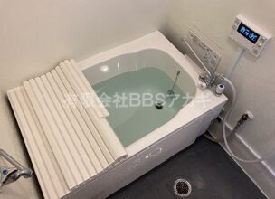 市営住宅へご入居の際の、お風呂の新規取り付け工事を行いました。【市営住宅 in 川崎市幸区】
