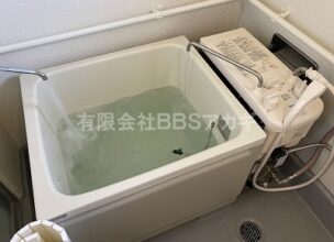 県営住宅へのご入居時にお風呂を取り付ける工事を行いました。【県営住宅 in 藤沢市】