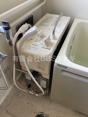 市営住宅にて風呂釜＆浴槽を新規設置する工事を行いました。【市営住宅 in 横須賀市】