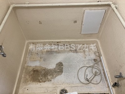 県営団地にて広い浴槽＆シャワーセットを新規設置する工事を行いました。【県営団地 in 横浜市】
