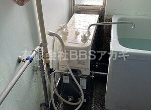 【団地用風呂釜】故障したバランス釜の交換工事【市営住宅 in 横須賀市長井】