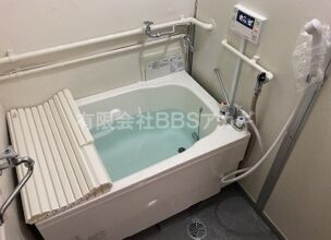 バランス釜からホールインワン（RUF-HA163A）への交換工事【都営住宅 in 東京都立川市】